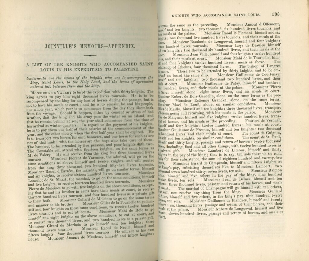Two-page spread of printed text.