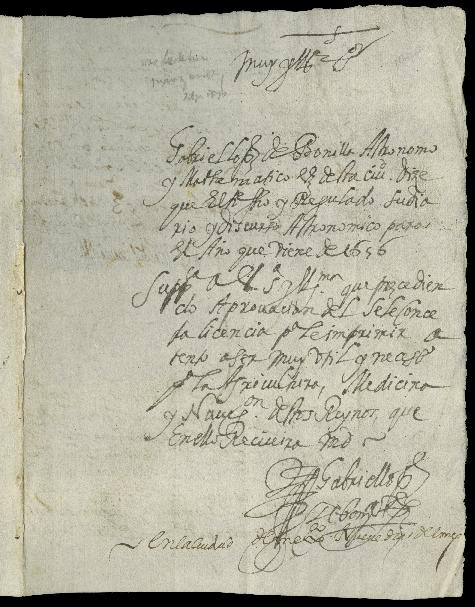 Handwritten page of text