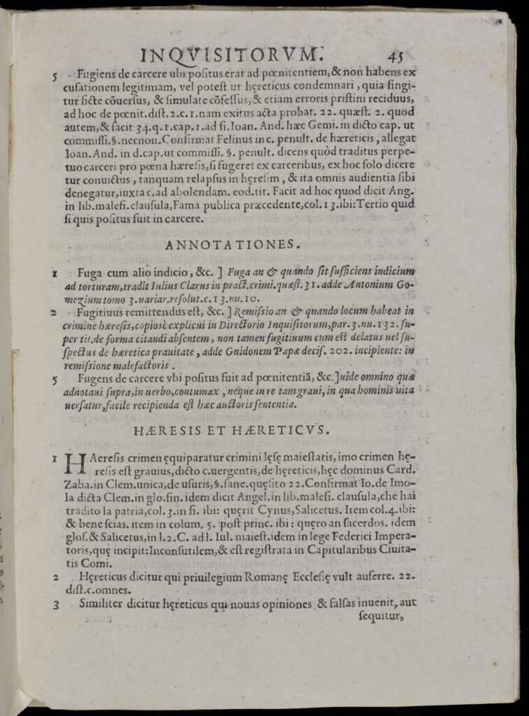 Single page of printed Latin text.