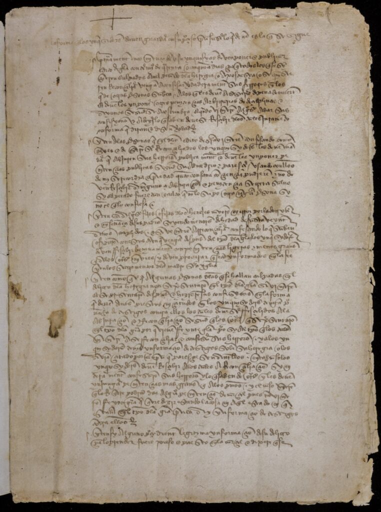 Single page of handwritten Latin text.