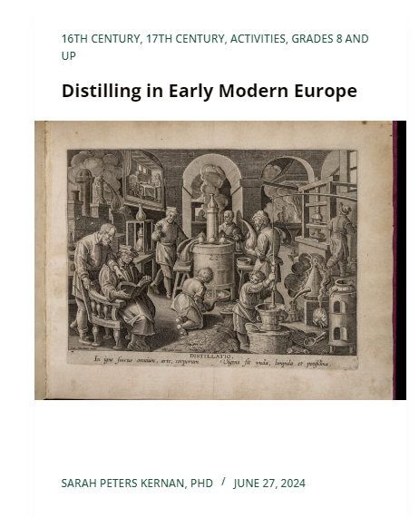 Thumbnail of activity entitled "Distilling in Early Modern Europe"