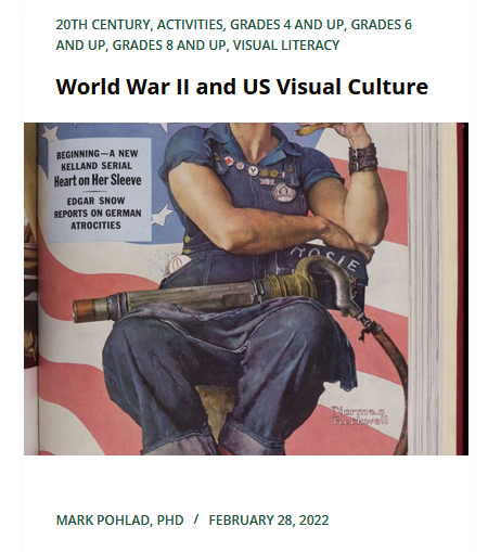 Thumbnail for the activity World War II and US Visual Culture