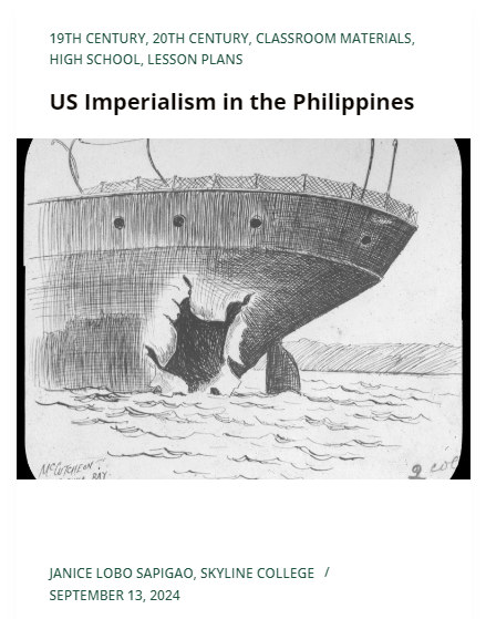 Thumbnail of lesson "US Imperialism in the Philippines"