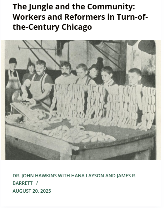 Thumbnail of the collection essay "The Jungle and the Community: Workers and Reformers in Turn-of-the Century Chicago"